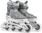 Blackwheels Flex Pro - Verstelbare Rolschaatsen Inlineskates - Lichtgewicht en comfortabel - Grijs L 38-41