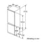 Neff KI5861SF0 - Integreerbare koel-vriescombinatie N 30 - LowFrost 182/83 liter - FreshSafe-lade