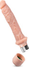 DR. SKIN SILICONE DR. RICHARD 9 INCH VIBRATING DILDO BEIGE