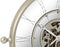 Muurklok Home ESPRIT Champagne Ijzer Spiegel 67 x 8 x 67 cm