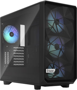 Fractal Design Meshify 2 RGB - PC Behuizing - ATX EATX Micro-ATX Mini-ITX - Zwart