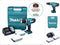 Makita HP488D002 Accu Klop-/Schroefboormachine 18V 1.5Ah in Koffer