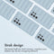imoshion Hoesje - Geschikt voor Samsung Galaxy S24 Ultra - EasyGrip Backcover - Lichtblauw