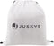 Juskys Opblaasbaar ligbad L - PVC - 400 L - Zwart/Wit