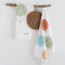 Happy Friday Tea towel (2 pc) Avocado 70x50 cm Multicolor