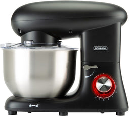Bourgini Kitchen Chef Plus - Keukenmachine 1400W - 5,5L roestvrijstalen mengkom - 8 snelheden