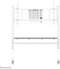 Neomounts FL50-575WH1 - Vloerstandaard - Mobiele trolley voor schermen tot 110