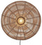 GOOD&MOJO Wandlamp Tanami - Rotan - Ø55cm - Binnen Modern