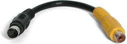 6in S-Video to Composite Video Cable