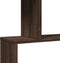 vidaXL - Kamerscherm - / - boekenkast - 3-laags - 70x24x97 - cm - hout - bruin - eiken