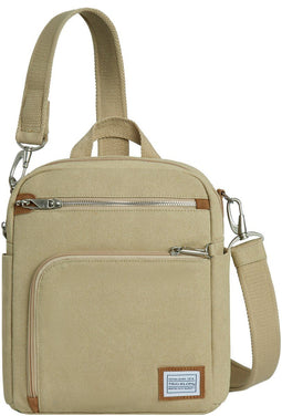 Travelon Heritage - Anti-diefstal Tour Bag - RFID snijbestendige panelen - Natural