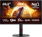 AOC Q27G4ZDR - QD-OLED Monitor - 240 Hz 2560x1440 - Rood Zwart