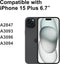 Display for iPhone 15 Plus LCD 6.7 Inch FHD Touch Screen Touch Screen Digitizer Frame Assembly Repai