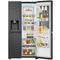 LG GSXE90EVDD - Amerikaanse koelkast - 628 liter - Zwart
