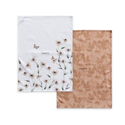 Happy Friday Tea towel (2 pc) Burgeoning 70x50 cm Multicolor