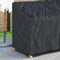 Tuinbankhoes Zwart 165 x 70 x 65 / 94 cm 600D stof