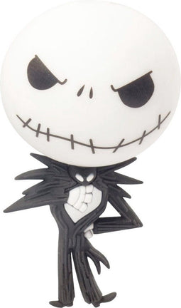Disney Jack Skellington - 3D Foam Magneet - Zwart