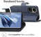 imoshion Hoesje Geschikt voor Oppo Reno 10 Pro / Reno 10 Hoesje Met Pasjeshouder - imoshion Luxe Bookcase - Donkerblauw