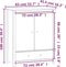 vidaXL - Hoge - kast - 83x41,5x100 - cm - massief - grenenhout