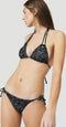 O'Neill Bikini Capri Bondey Mix - Triangeltop met uitneembare padding - Zwart Wit Print
