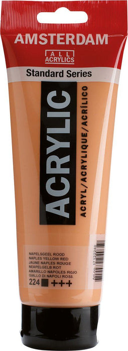 Amsterdam Standard Series - Acrylverf - 120 ml Napelsgeel Rood 224