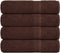 vidaXL - Douchehanddoeken - 4 - st - 70x140 - cm - 360 - g/m² - 100% - katoen - bruin