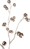 PTMD Twig Plant Katoen Kunsttak - 46 x 8 x 82 cm - Goud