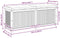 vidaXL - Kussenbox - voor - buiten - 150x50x60,5 - cm - massief - acaciahout