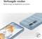imoshion Hoesje - Geschikt voor Honor 90 - EasyGrip Backcover - Lichtblauw