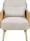 ORUM - Fauteuil - Lichtbeige - Rotan