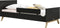 Bopita Nora bed 90x200 - Mat Zwart/Naturel