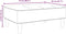 vidaXL - Voetenbank - 77x55x31 - cm - fluweel - zwart