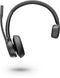 HP Poly Voyager 4310 - USB-A Headset - Microsoft Teams Certified met BT700 dongle - Zwart