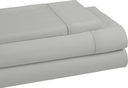 Set beddengoed Alexandra House Living QUTUN Parelgrijs Bed van 135/140 3 Onderdelen
