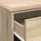 vidaXL - Garagekast - 60x51x85 - cm - massief - grenenhout - sonoma - eikenkleurig