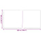 vidaXL - Kunstgras - Zwart - 1x5 - m - 40 - mm