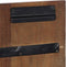 vidaXL - Hoofdbord - 120 - cm - massief - gerecycled - hout - meerkleurig