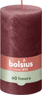 Bolsius - Rustieke Kaars - 4 Stuks - Rood - 13cm