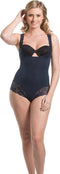 MAGIC Bodyfashion Super Control Body - Maat S - Dubbele mesh laag - Kantafwerking