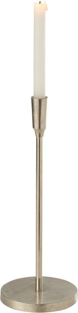 J-Line kandelaar - metaal - zilver - small