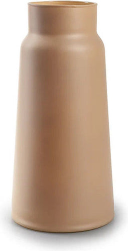 Eco vaas 'atlas' mat zand h30 d14,5 cm
