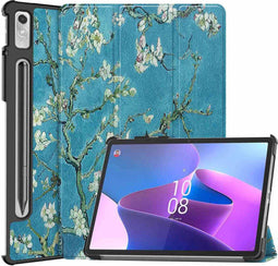 imoshion Tablet Hoes - Geschikt voor Lenovo Tab P11 Pro (2nd gen) - Design Trifold Bookcase - Green Plant