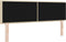 vidaXL - Hoofdbord - Lijnen - Design - Crème - 140 - cm - Stof