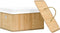 vidaXL - Opbergboxen - 4 - st - bamboe - grijs