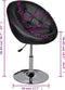 vidaXL - Barstoelen - 2 - st - kunstleer - zwart
