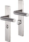 Impresso Dursley - Deurbeslag - Toiletsluiting - Zilver