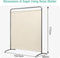 Angel Living Kamerscherm - 1-delig - Opvouwbaar - 162,5 x 177 cm - Beige