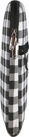 Laptoptas E-Vitta Chequered 13,3 Zwart
