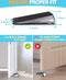 Deurstoppers Wedge - Heavy duty deurstopper antislip - 12x4x3 cm (2 stuks)