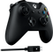 Microsoft Xbox One - Draadloze controller (V2) + kabel voor Windows - Bluetooth - Zwart